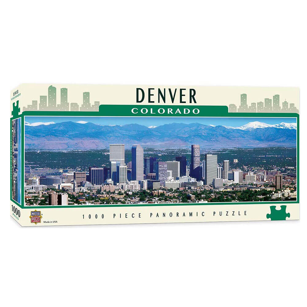 MP City Colorado Panoramic Denver Puzzle (1000 pcs)