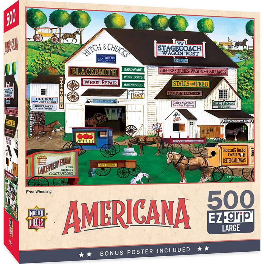 MasterPieces EZGrip Americana 500pc Puzzle