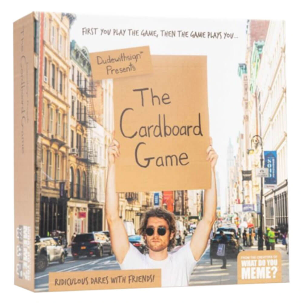 Dudewithsign Presents The Cardboard Game