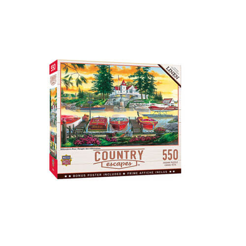MasterPieces Country Escapes 550pc Puzzle