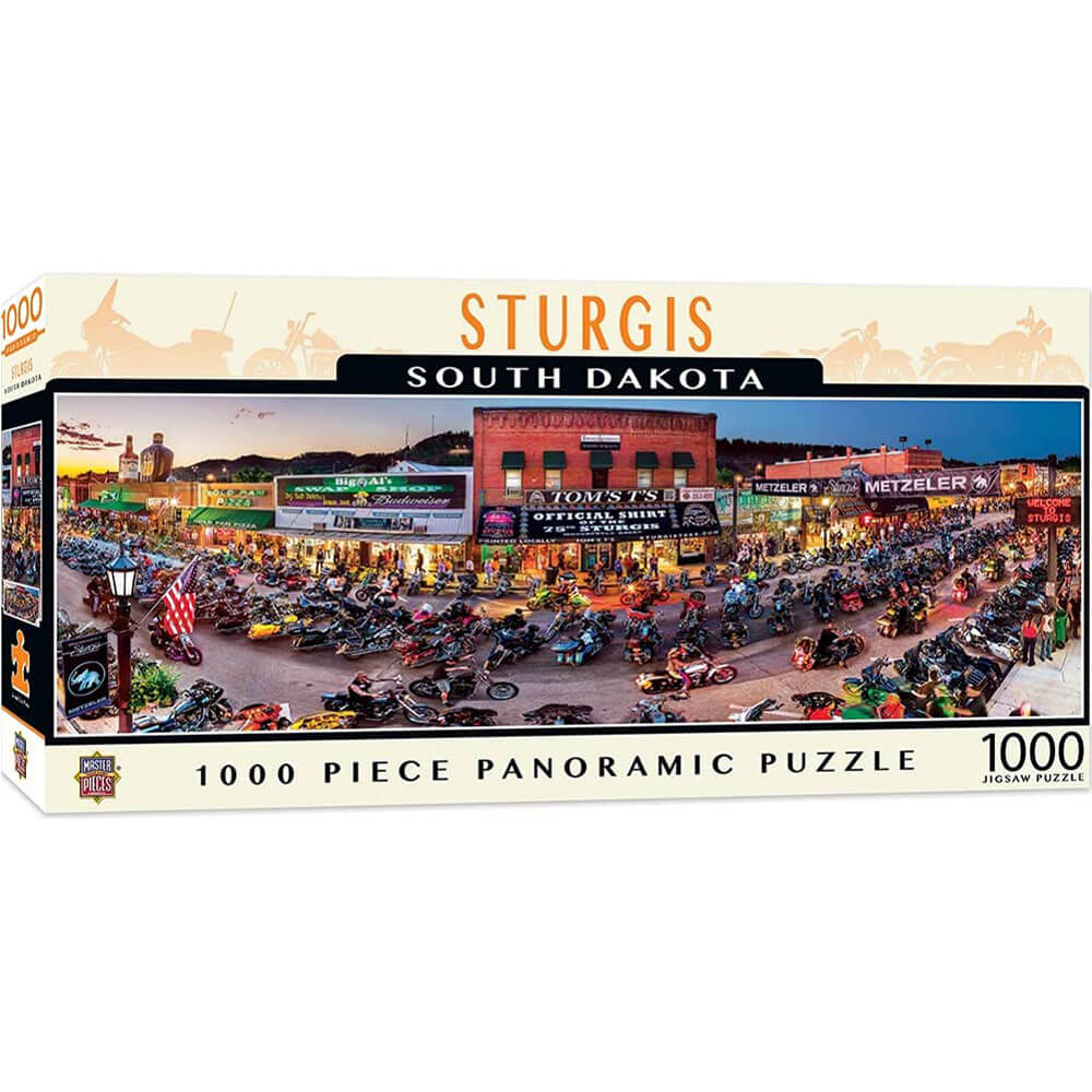 MasterPieces Panoramic South Dakota Sturgis 1000pc Puzzle