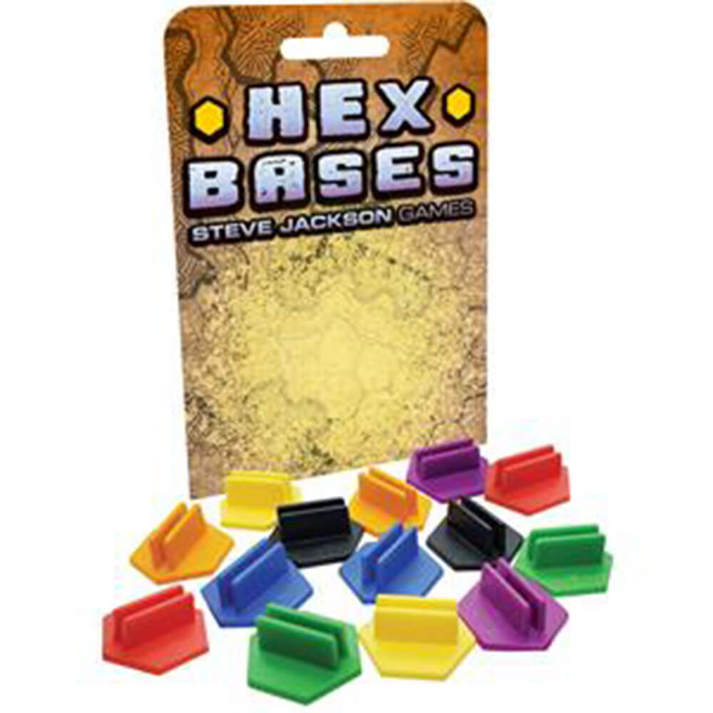Steve Jackson Games Plastic Hex Bases 14pcs
