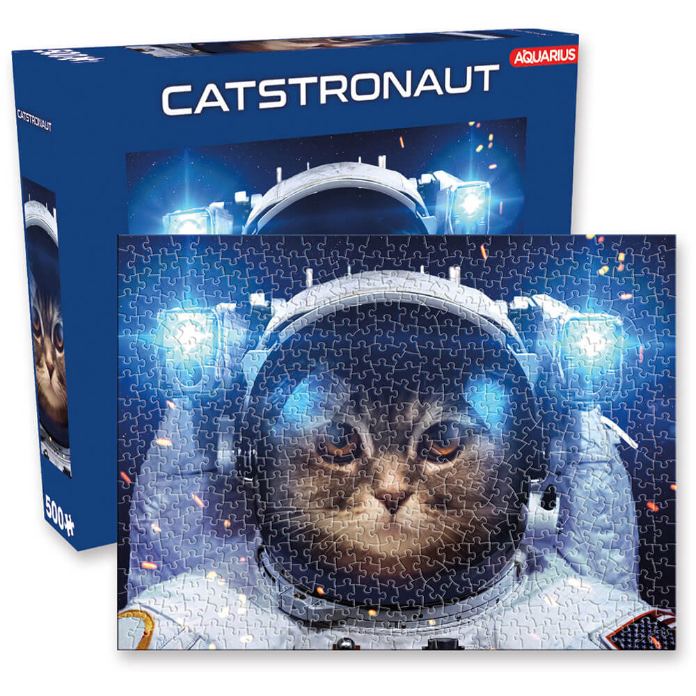 Aquarius Catstronaut Puzzle 500pc