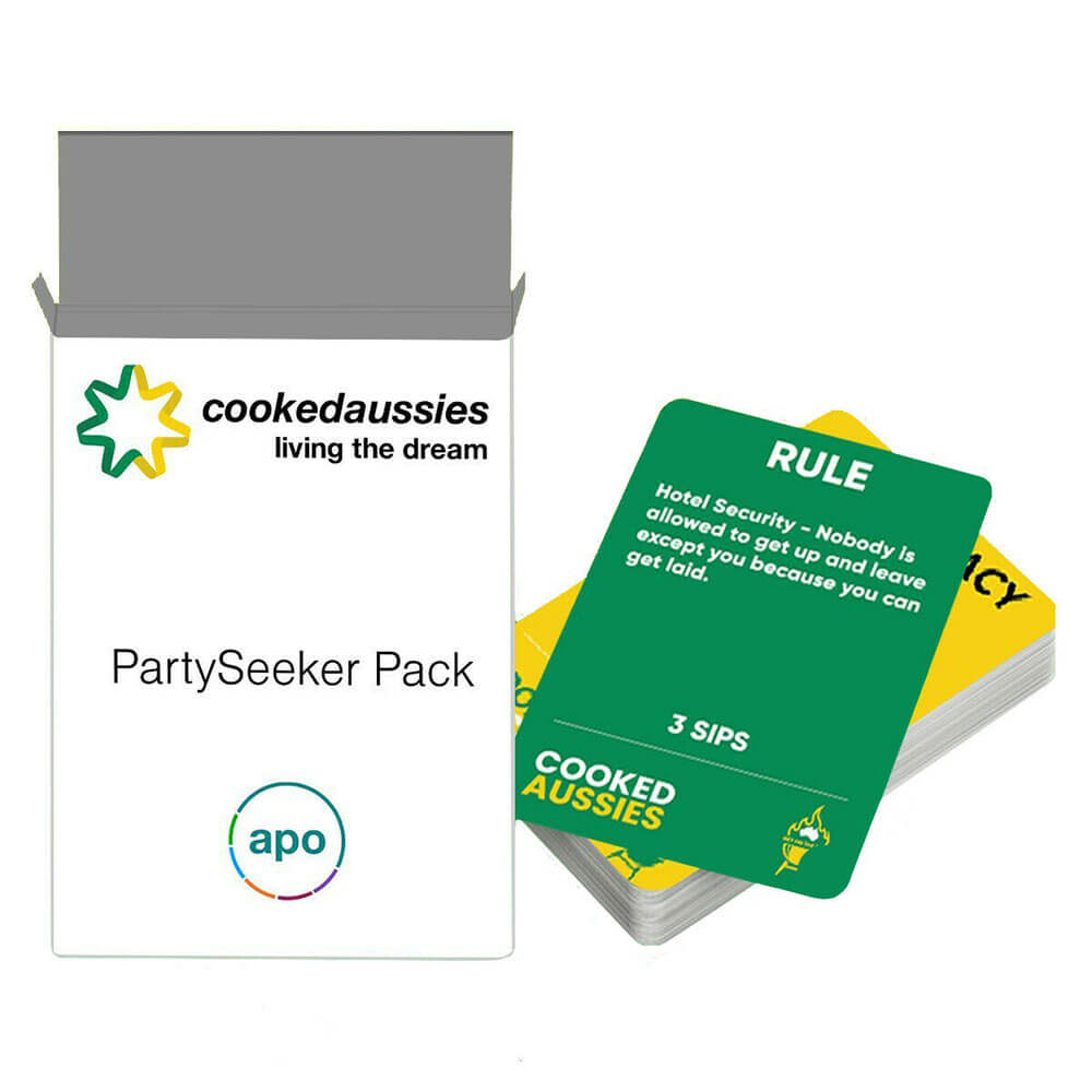 Cooked Aussies Partyseeker Pack Expansion Card Game