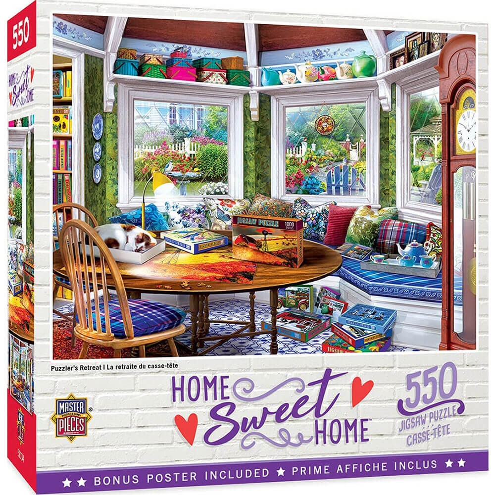 MasterPieces Home Sweet Home 550pc Puzzle