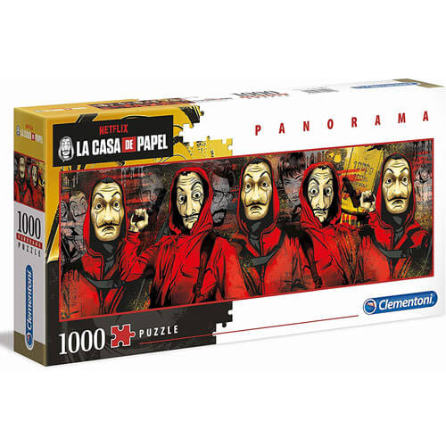 Clementoni Money Heist Panorama 1000pc Puzzle
