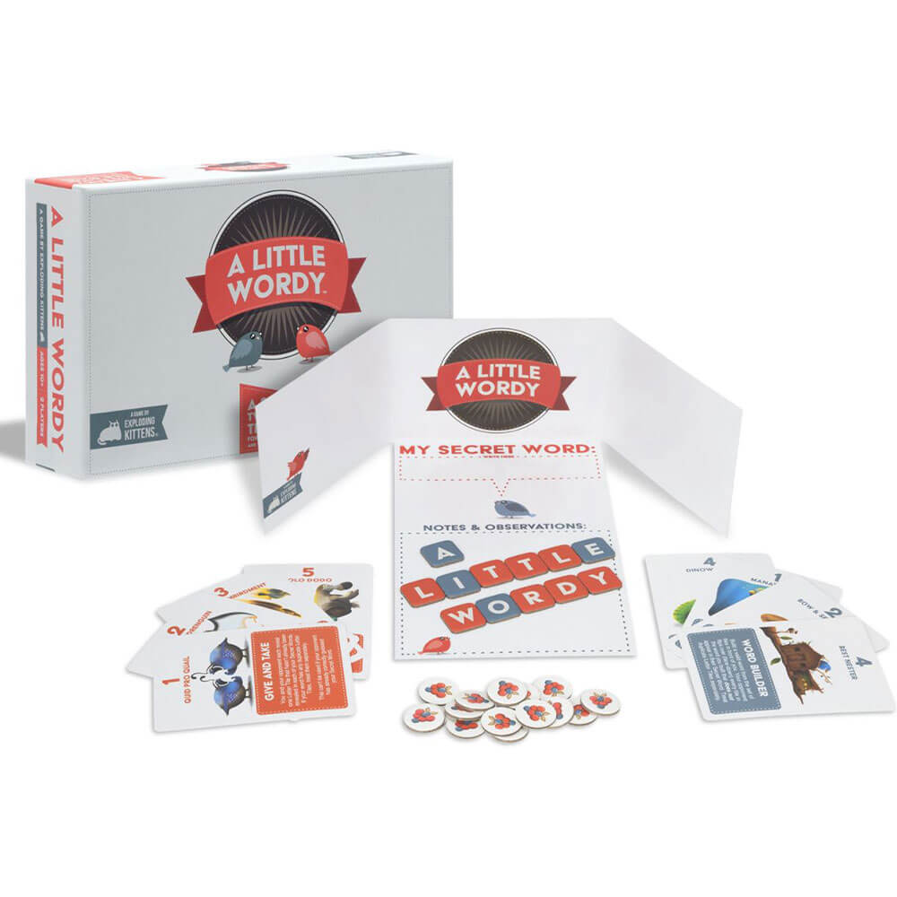 A Little Wordy Card Game by Exploding Kittens