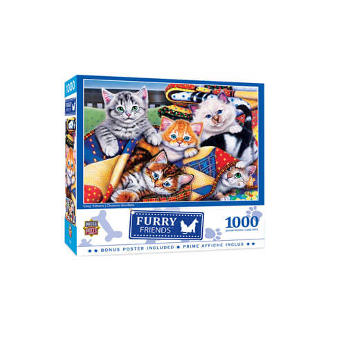 MasterPieces Furry Friends 1000pc Puzzle