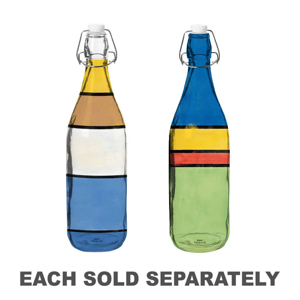 The Simpsons Glass Bottle 1L