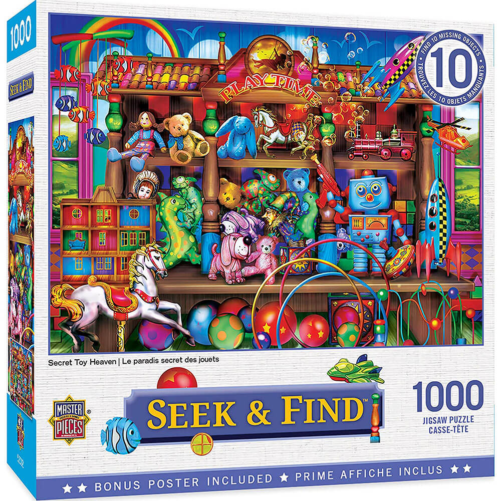 MasterPieces Seek & Find 1000pc Puzzle