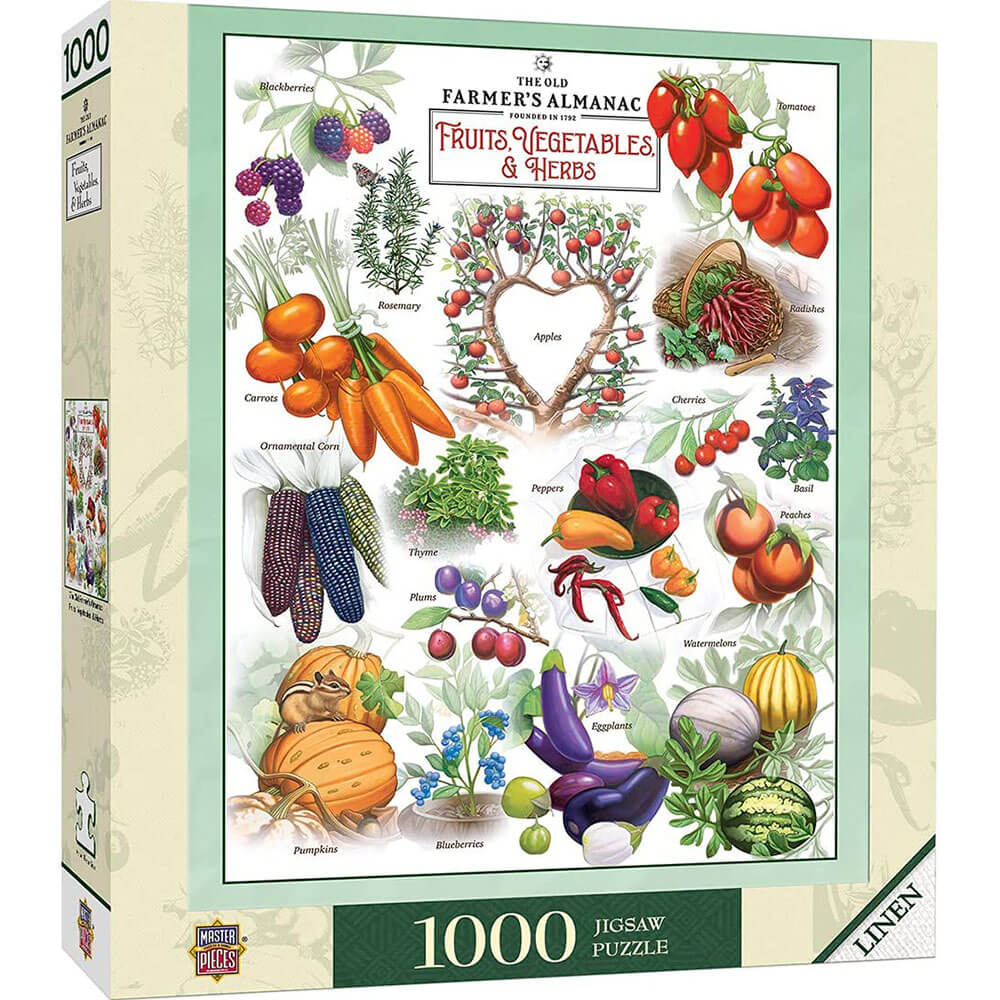 MasterPieces Farmers Almanac 1000pc Puzzle