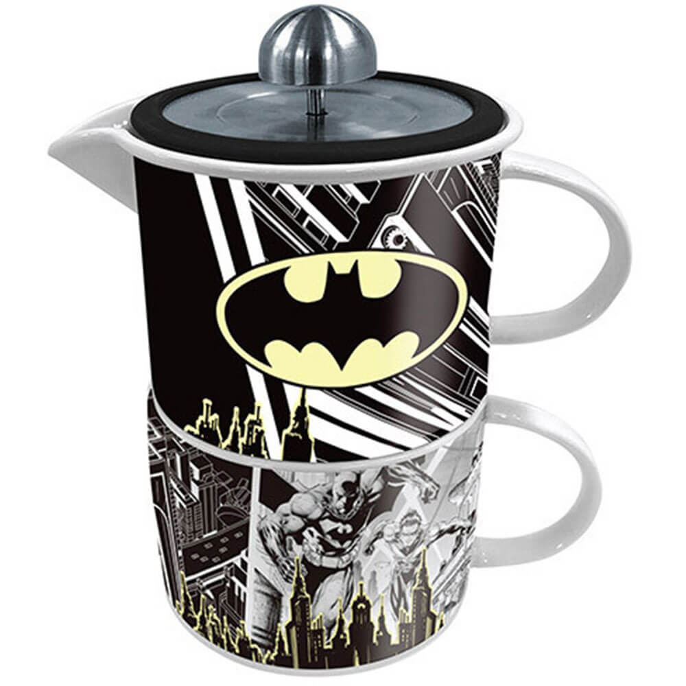 Batman Coffee-for-One Mug and Pot Set