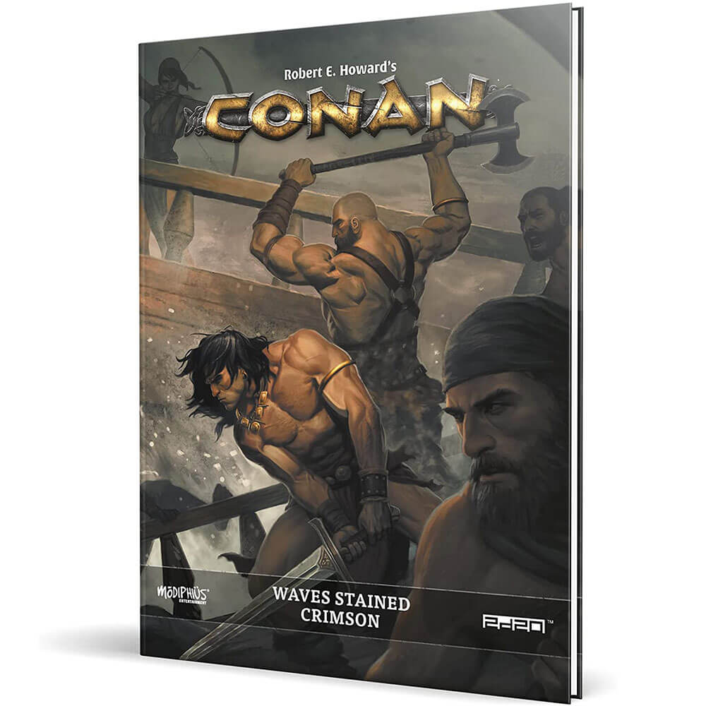 Conan Waves Stained Crimson Campaign RPG Book