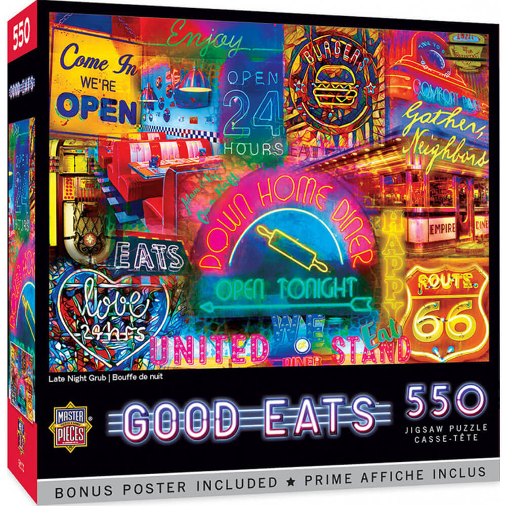 MasterPieces Good Eats 550pc Puzzle