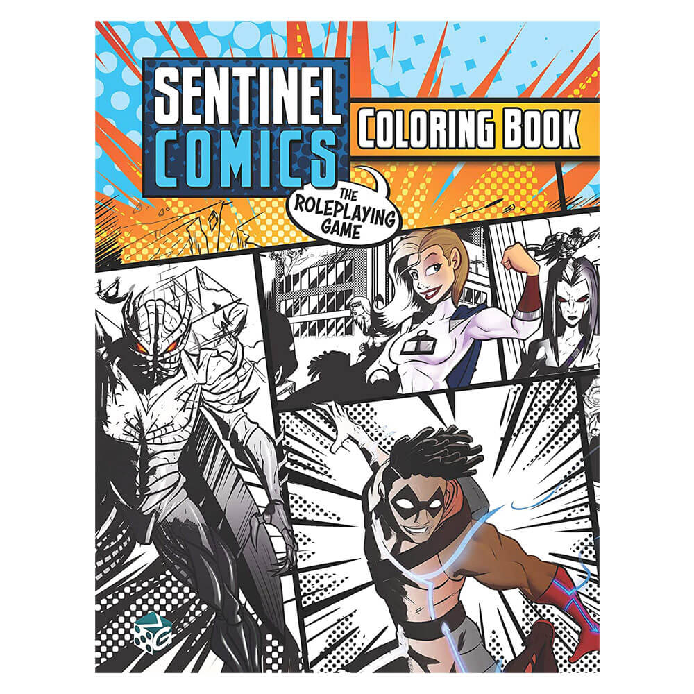 Sentinel Comics The RPG Coloring Book