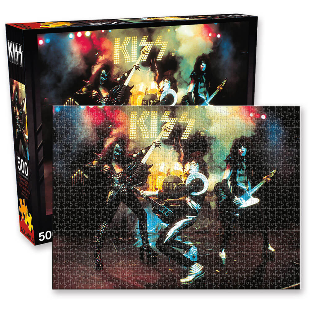 Aquarius KISS Live Puzzle 500pc