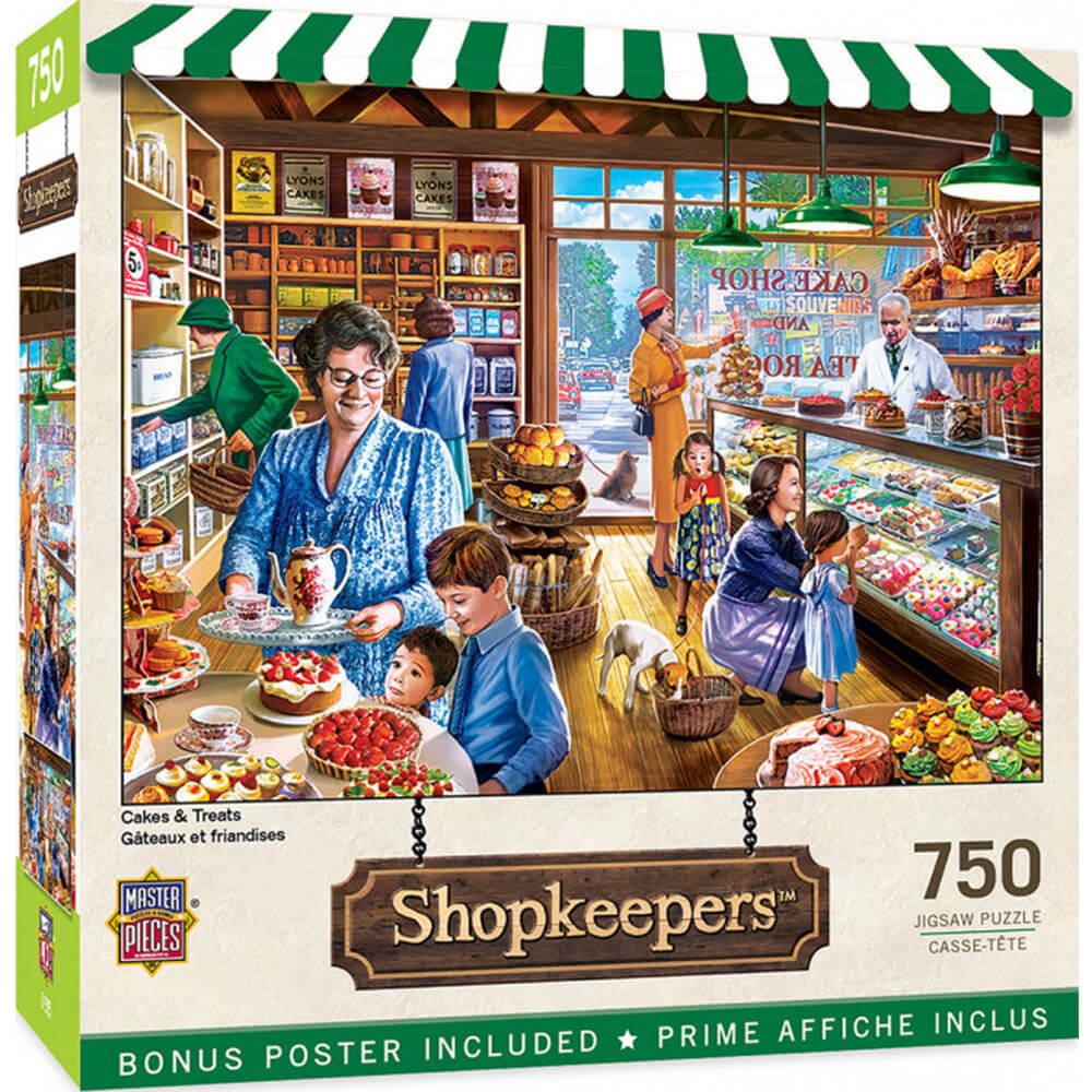 MasterPieces Shopkeepers 750pc Puzzle