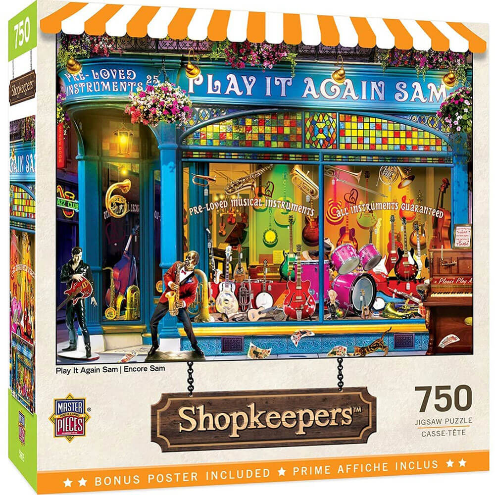 MasterPieces Shopkeepers 750pc Puzzle