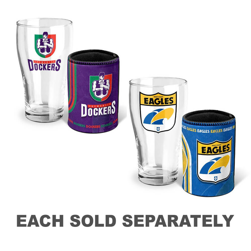 AFL Heritage Pint Glass & Can Cooler Pack