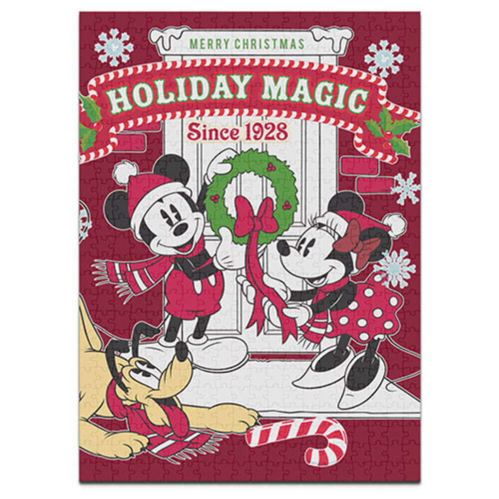 Disney Christmas Mickey and Minnie Mouse Puzzle 1000pcs