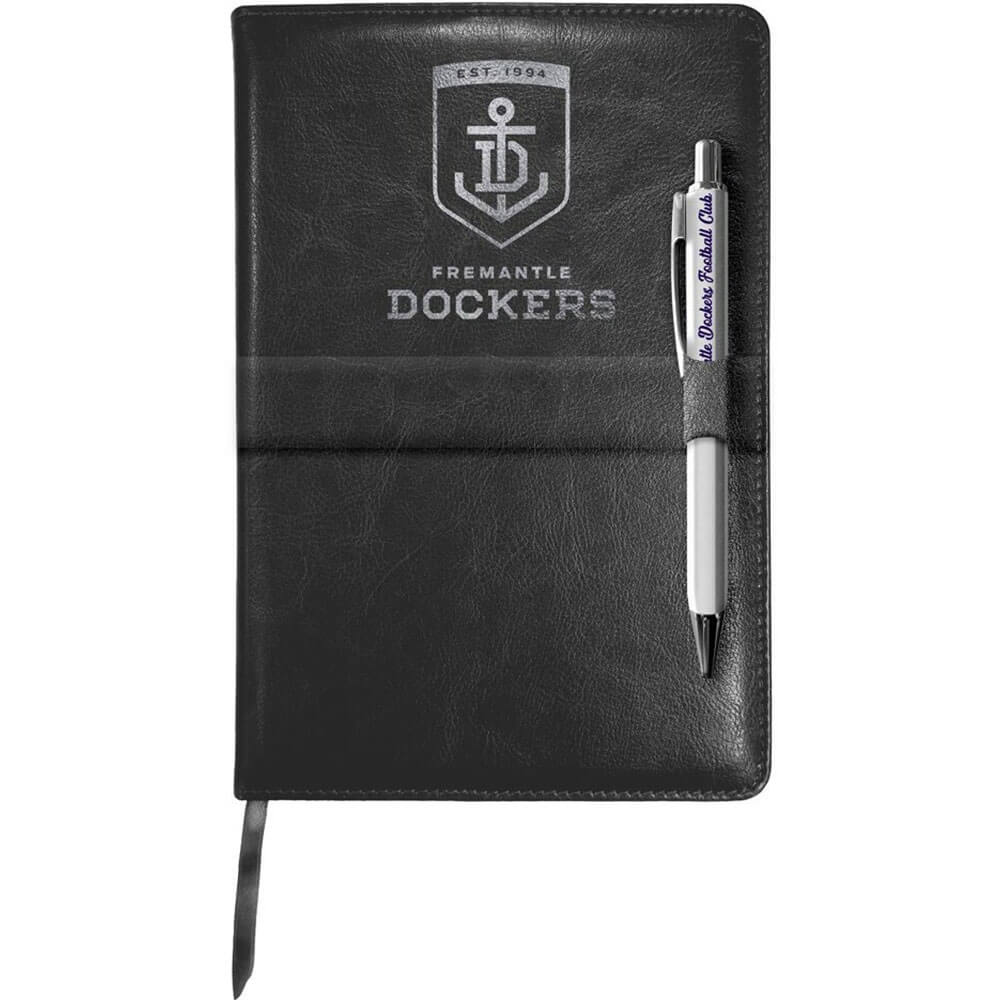 AFL Fremantle Dockers Notebook and Pen Pack
