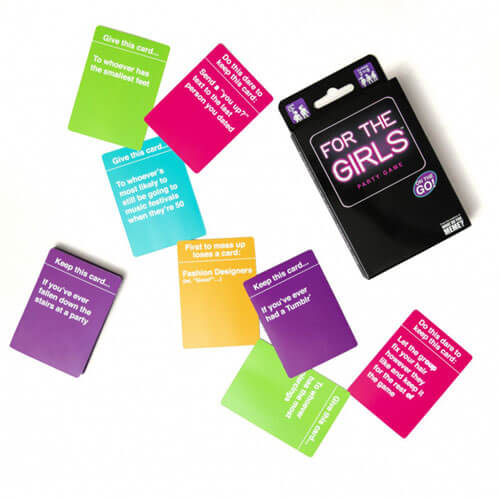 For the Girls Travel Party Game