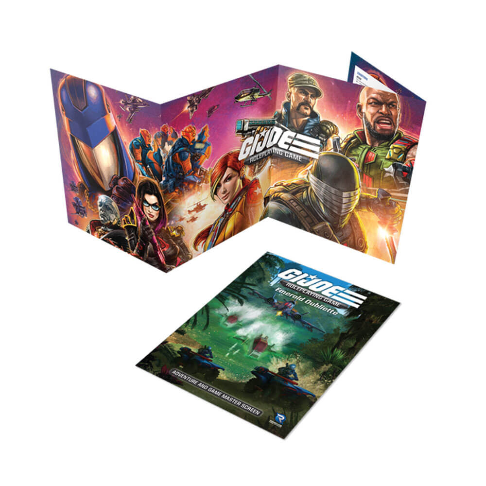 G.I JOE RPG The Emerald Oubliette Adventure & GM Screen