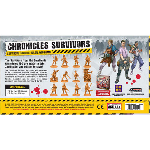 Zombicide Chronicles Survivor Set