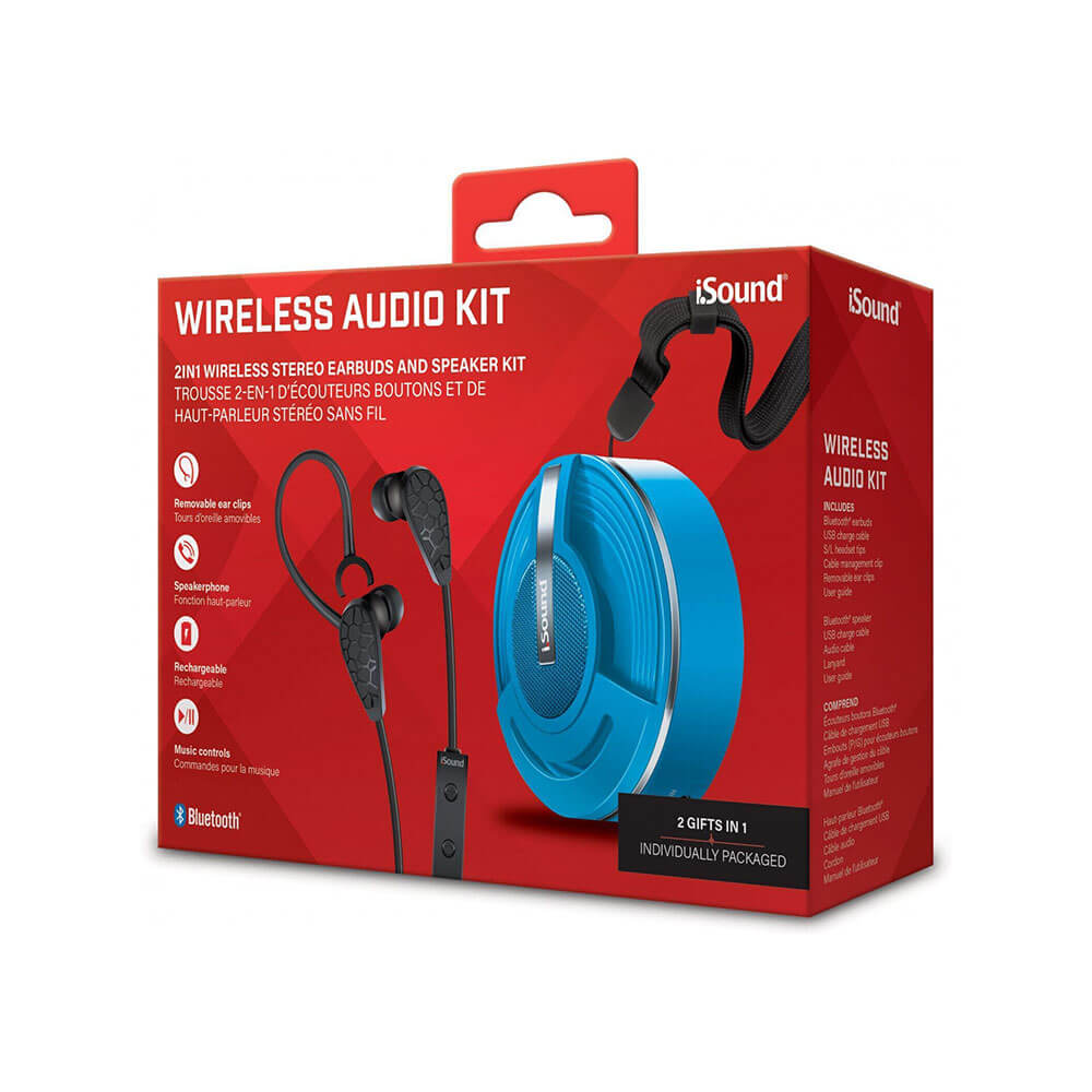 iSound Bluetooth Wireless Audio Kit (Blue)