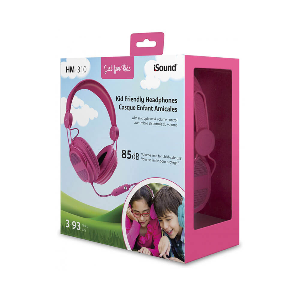 iSound HM-310 Wired Headphone (Pink)