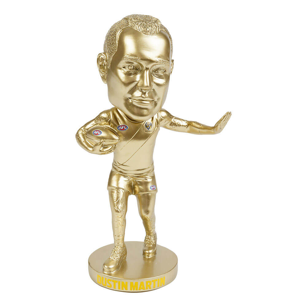 AFL Dustin Martin Dont Argue Pose Gold Bobblehead