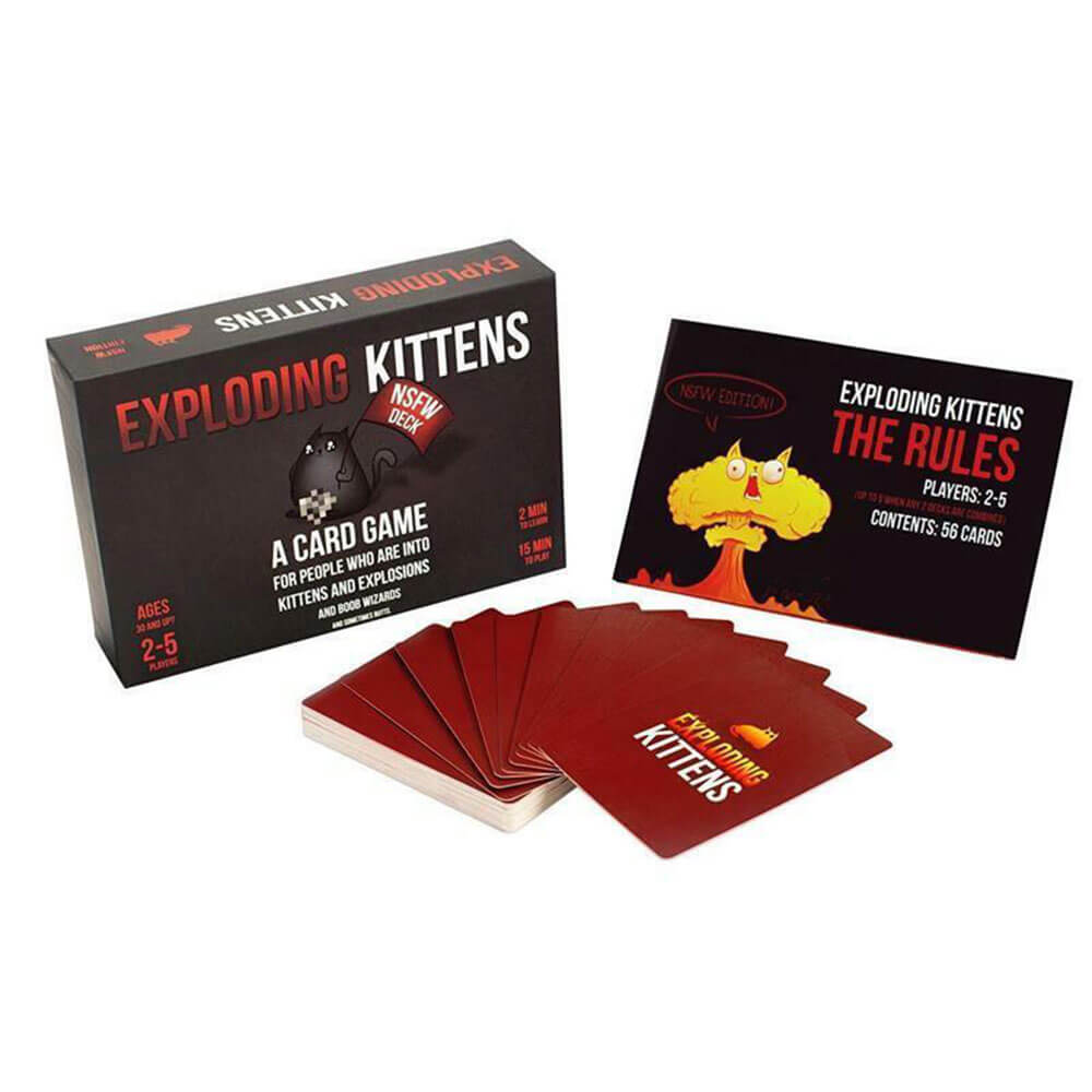 Exploding Kittens NSFW Edition Adult Game
