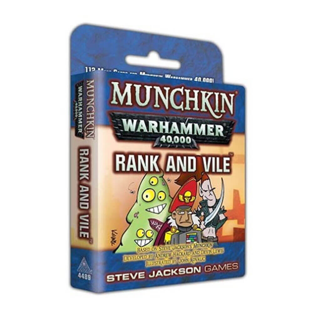 Munchkin Warhammer 40000 Rank and Vile Game
