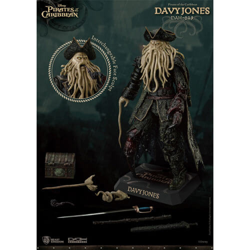 BK Dynamic Action Heroes Pirates of the Caribbean Davy Jones