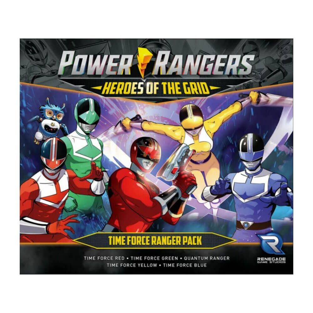 Power Rangers Heroes of the Grid Time Force Ranger Pack