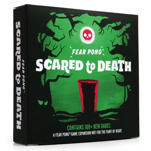 Fear Pong Scared to Death Card Game Expansion Pack