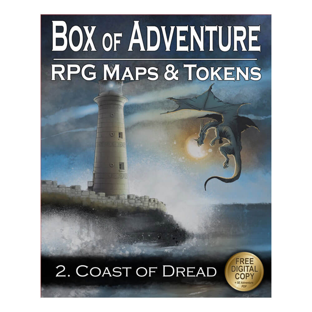 Box of Adventure Coast of Dread Strategy Game
