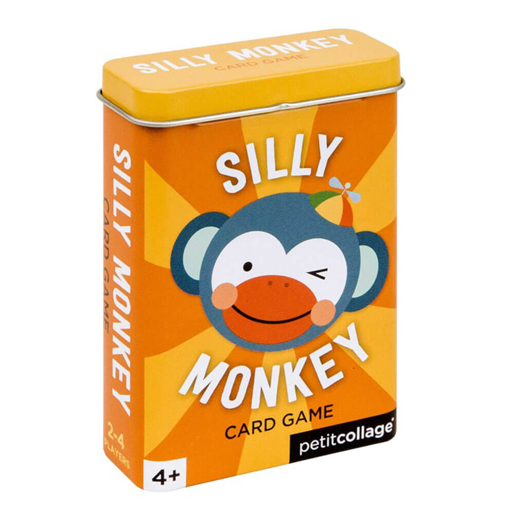 Petit Collage Silly Monkey Card Game