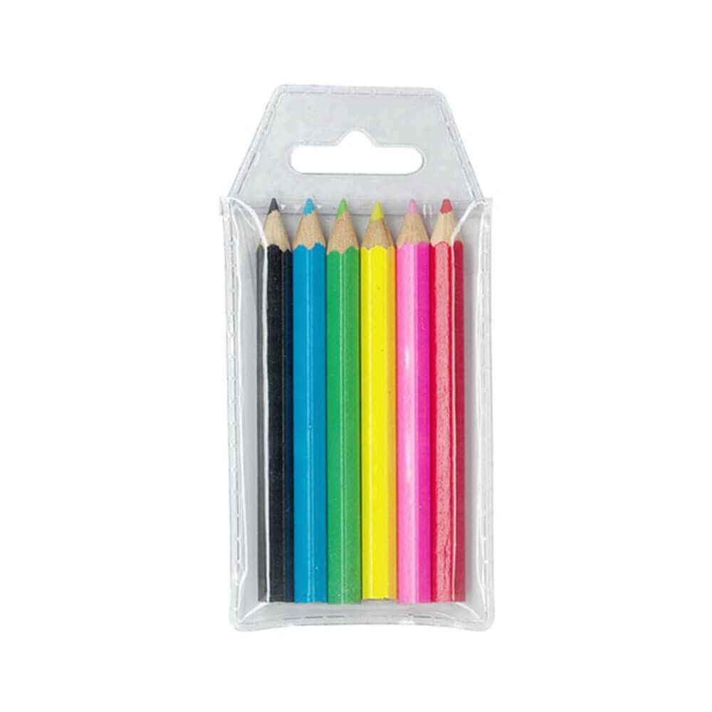 Dats Half Length Coloured Pencils 6pcs (36pk)