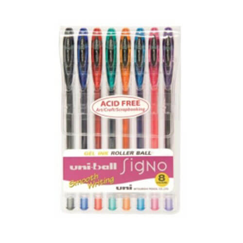 Uni-Ball Signo Fine Gel Pen Assorted Color