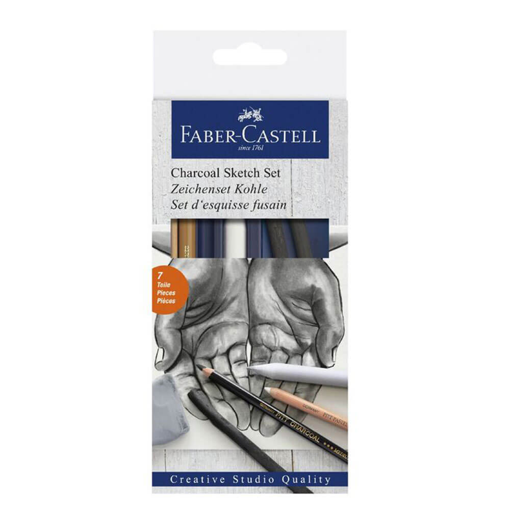 Faber-Castell Classic Charcoal Sketch Set