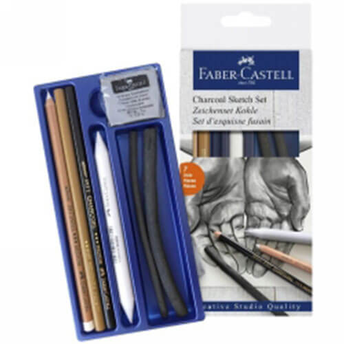 Faber-Castell Classic Charcoal Sketch Set