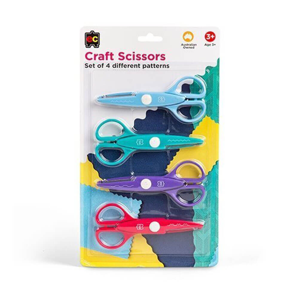 EC Craft Scissors Set (4pcs)