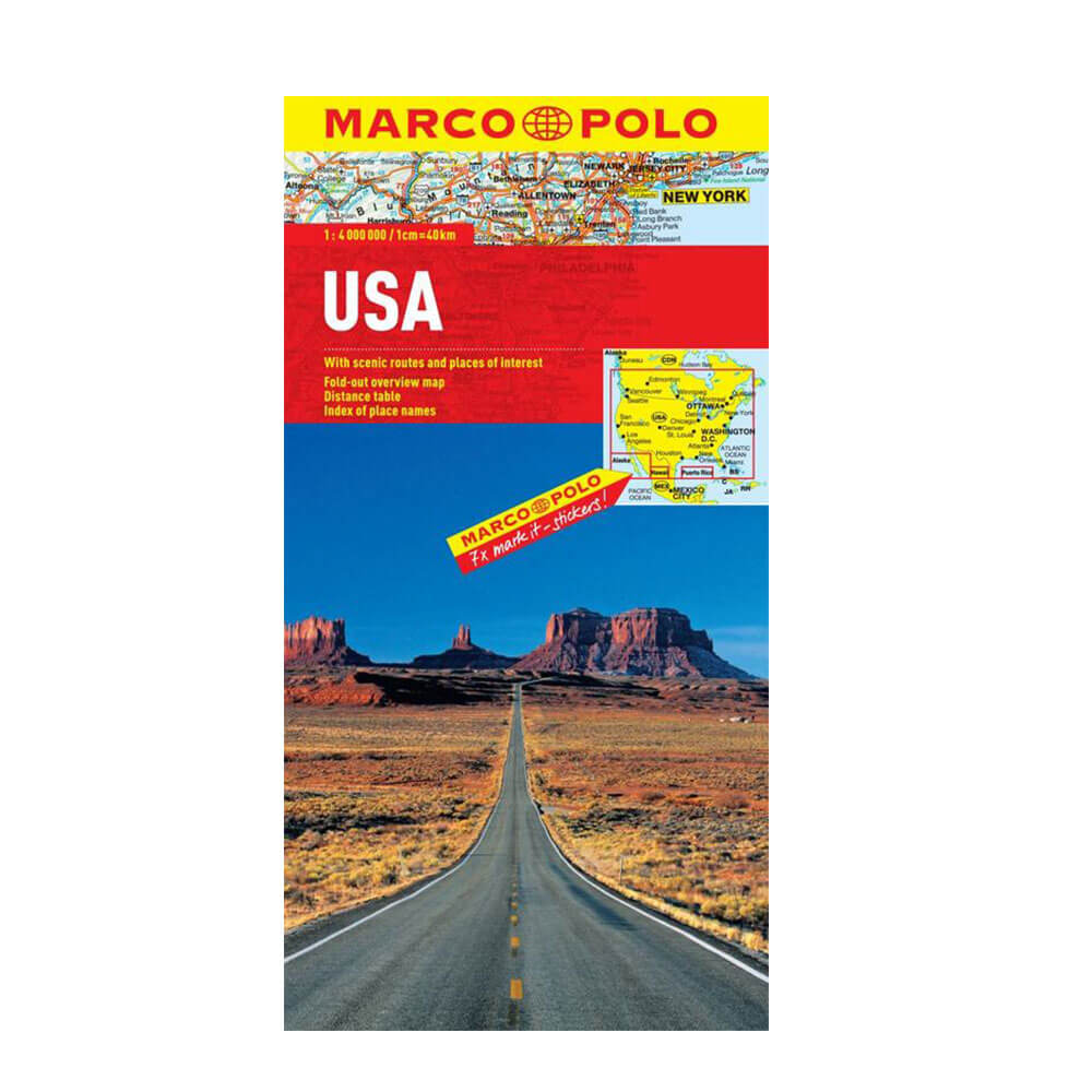 Marco Polo USA Map