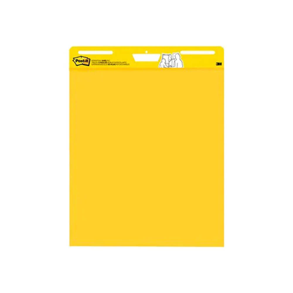 Post-it Easel Pad Plain Bright Yellow (760x630mm)