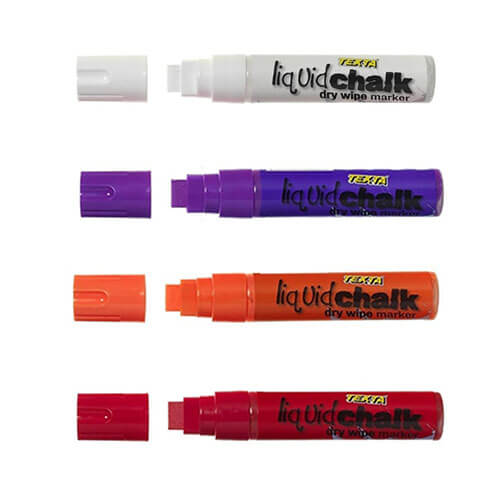 Texta Liquid Chalk Dry-Wipe Marker Jumbo