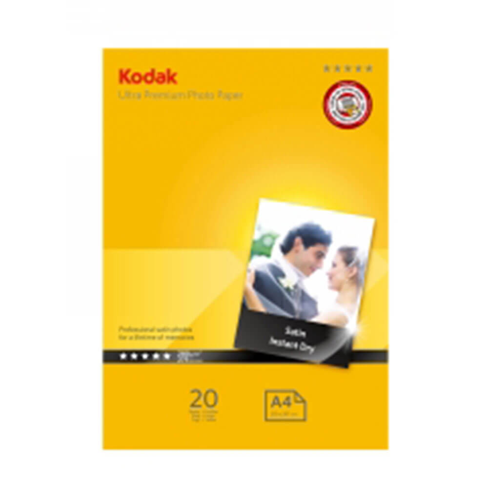 Kodak Ultra Satin Photo Paper A4 (20pk)