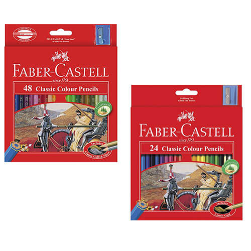 Faber-Castell Coloured Pencil Classic