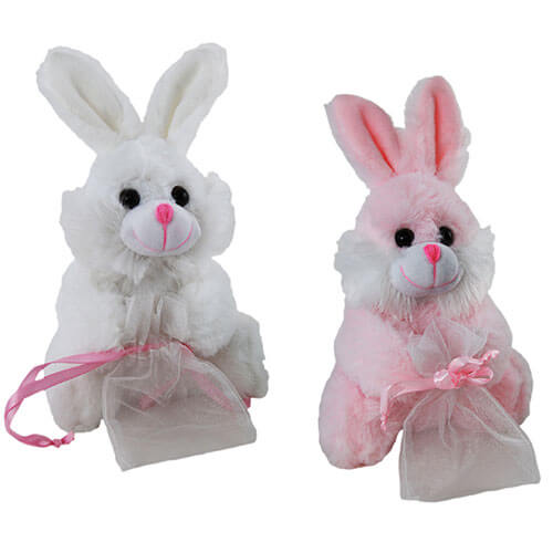 Elka Bunny with Bag Soft Toy 18cm