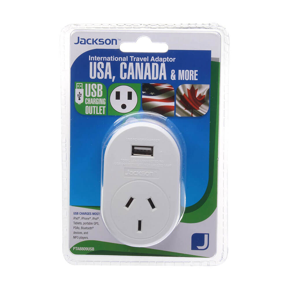 Jackson Outbound Tourist USB Adaptor